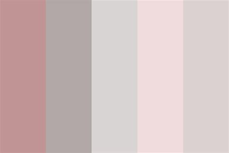 Grey Red Color Palette