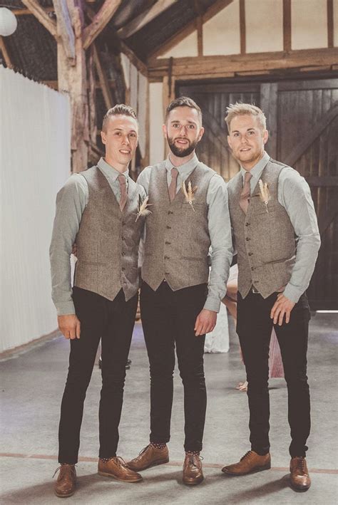 Whether guest, groomsman or groom. A Rustic Autumn Barn Wedding and Terry Fox Lace Gown ...