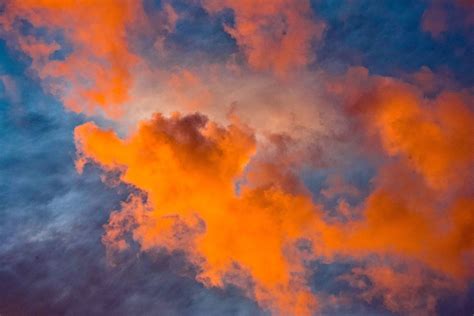 59 Aesthetic Orange Clouds Caca Doresde