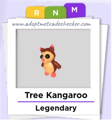 Whats A Tree Kangaroo Worth In Adopt Me Adopt Me Trade Checker