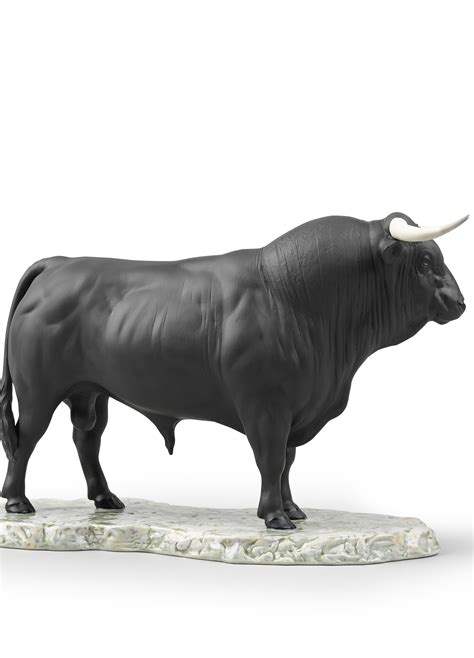 Spanish Bull Figurine