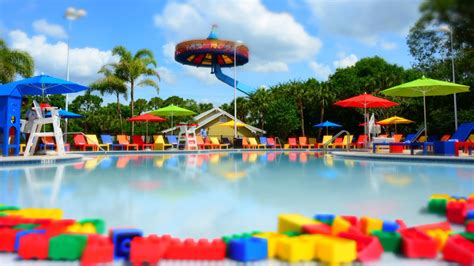 Legoland Florida Hotel Pool Tour At Legoland Resort Day Night