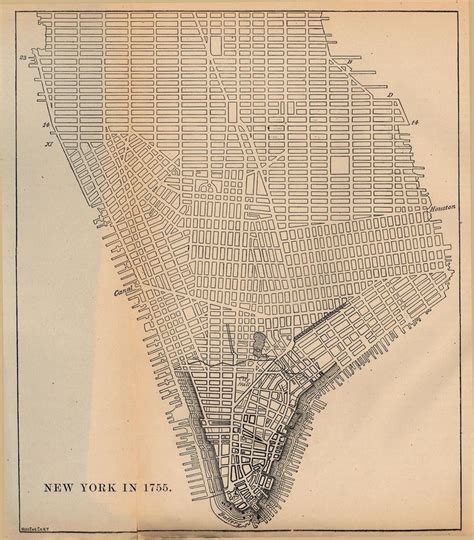 Map Of New York Manhattan Map Map