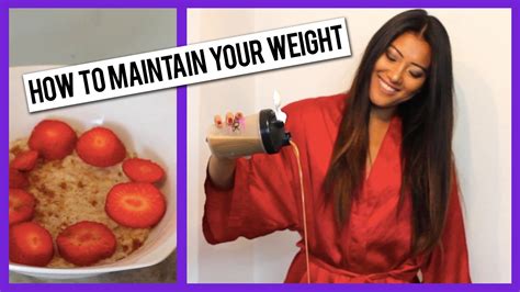 How To Maintain Your Weight My Tips And Tricks Youtube