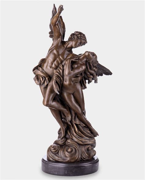 Cupid And Psyche Bronze Sculpture Valentines T Idea Or Home Decor