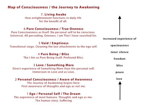 The Map Of Consciousness N Lightenment