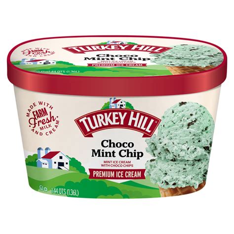 Save On Turkey Hill Premium Ice Cream Choco Mint Chip Order Online Delivery GIANT