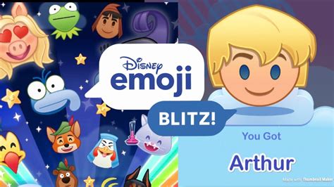 Disney Emoji Blitz Opening A Gold Box And Unlocking Arthur Youtube