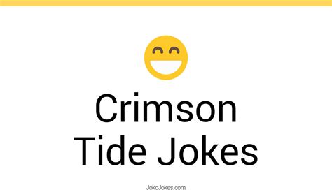 3 Crimson Tide Jokes And Funny Puns Jokojokes