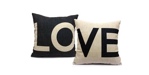 18 X 18 Decorative Love Throw Pillow Case Set Just 499 Shipped Freebies2deals
