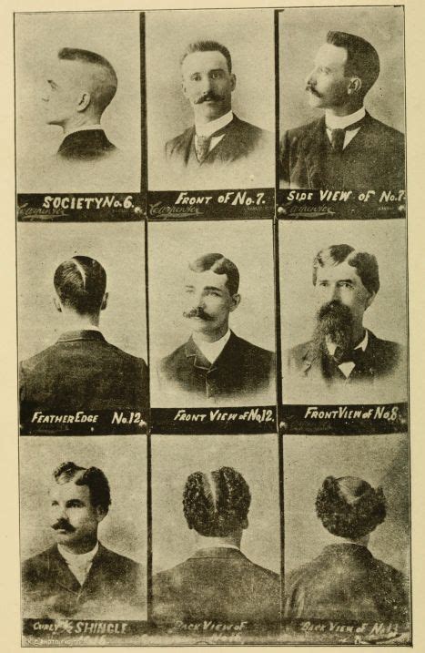 These hairstyles often had a deep side part, and the top of these hairstyles was often quite flat to the head, becoming fuller over the ears, as depicted above. 247 best 19th Century Menswear images on Pinterest ...