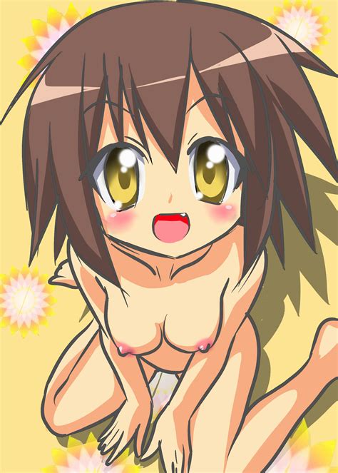 Rule 34 Blush Breasts Brown Hair Cute Fang High Resolution Kusakabe
