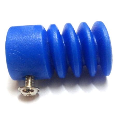 plastic worm gear  reducer mm  shape shaft coupling blue