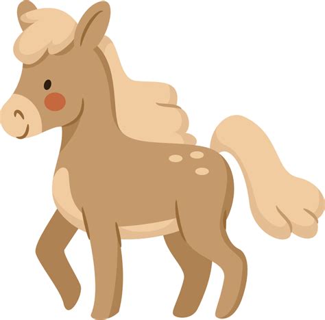 Brown Pony Openclipart