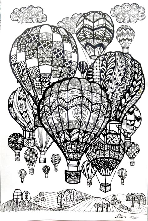 Doodle Art Coloring Book Adultcoloringbookz