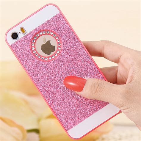 Kisscase Bling Powder Diamond Case For Iphone 5s 5 Se Glitter Cover For