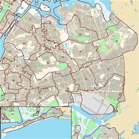 Crg Queens City Council District Map