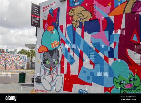 The Museum Of Graffiti In The Wynwood Neighborhood In Miami Florida