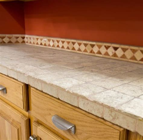 Tile Kitchen Countertop Pictures And Ideas Tile Countertops Kitchen