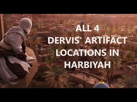All Of Dervis Artifact Locations In Harbiyah Assassin S Creed