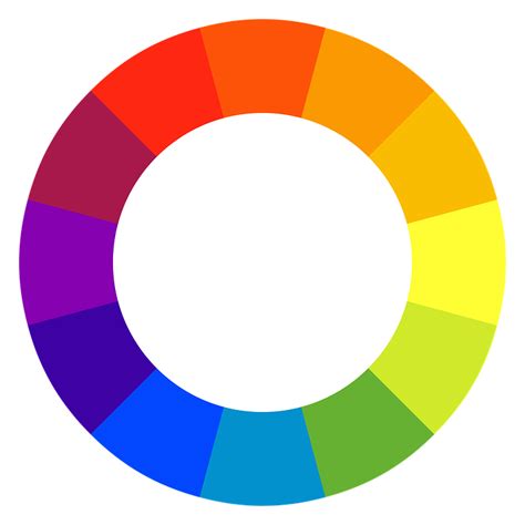 Spektrum Warna Lingkaran Palet Gambar Gratis Di Pixabay