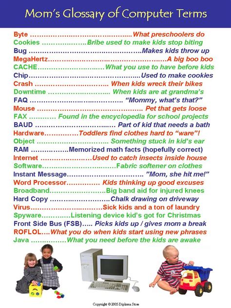 Computer Accessories: Computer Terms