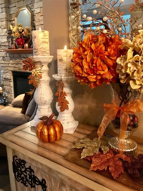 Fall Decor Ideas For The Home Entertainment Center