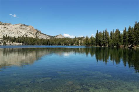 High Sierra Lake By Art Wager