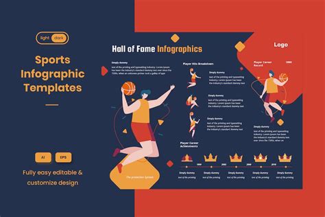 Sport Infographic Template Basketball By Pinisiart On Envato Elements