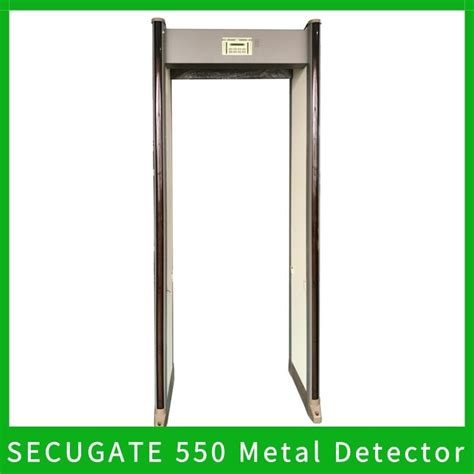 Secugate 650i 33 Zone Archway Walk Through Door Frame Metal Detector