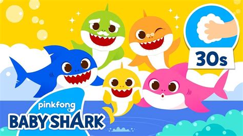 Seconds Hand Washing Song Baby Shark Hand Washing Safe Hands