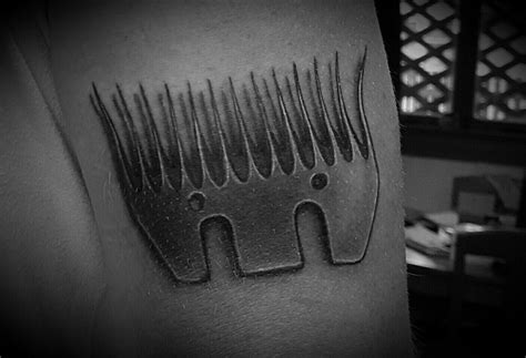 Shearing Comb Bandg Tattoo G Tattoo Tattoos Shearing