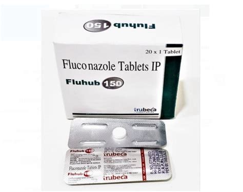 Fluhub 150 Fluconazole Table Pack Of 20 X 1 Tablets For Treat