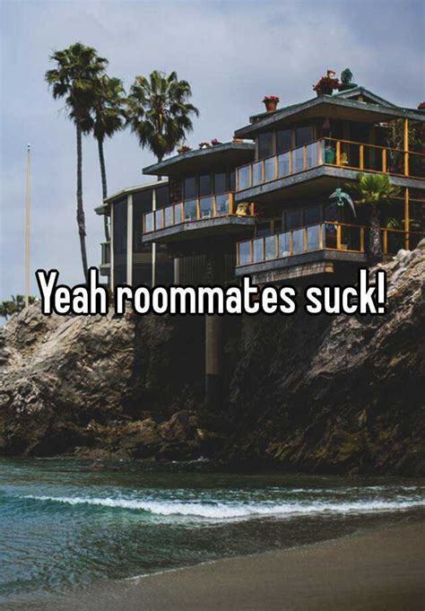 Yeah Roommates Suck