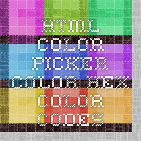 Hex Color Codes Picker