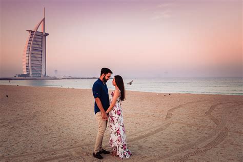 Dubai Jumeirah Beach Couple Shoot Priyanka Jay 0003 Best Wedding