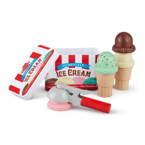 Buy Melissa And Doug Scoop And Stack Ice Cream Cone Magnetic Pretend Play