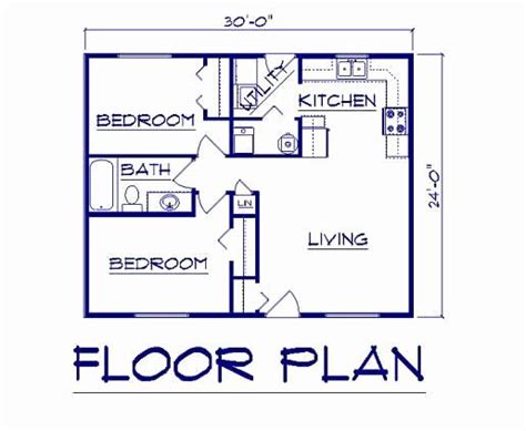 20x30 Floor Plans 2 Bedroom Floorplansclick