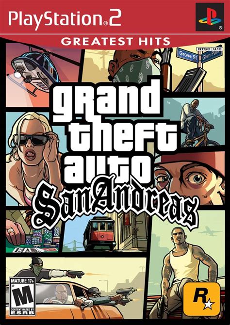 Grand Theft Auto San Andreas Greatest Hits Sony Playstation 2 Game