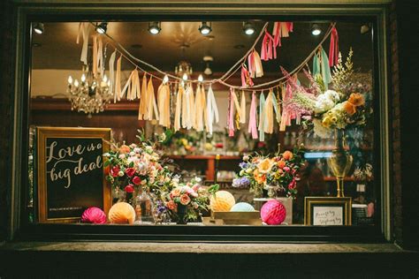 Celsia Florist Window Display Styling By Spread Love Events Boho