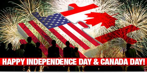 Happy Independence Day And Canada Day The Successful Contractor