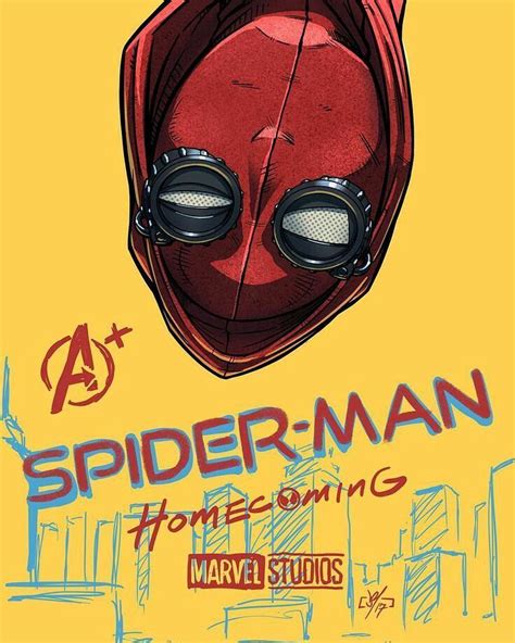 spider man homecoming fan poster marvel art marvel heroes marvel movies marvel villains