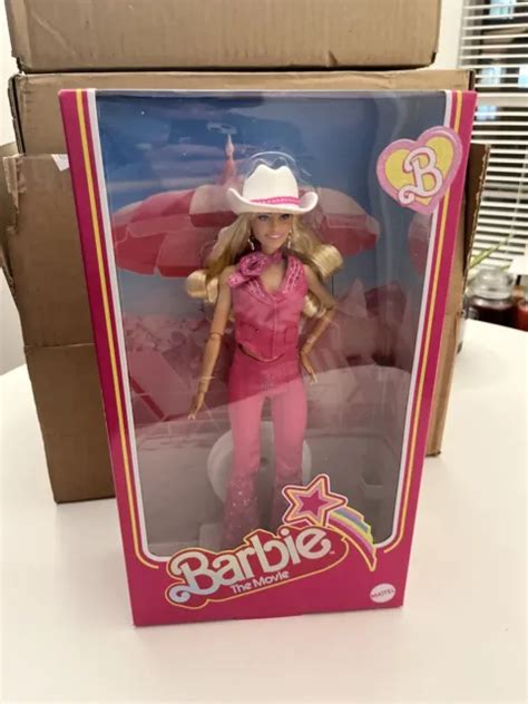 Mattel Barbie The Movie Margot Robbie Barbie In Pink Western Outfit 80