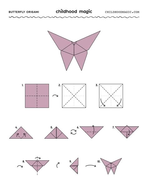 Easy Origami Butterfly Origami Butterfly Easy Origami Easy Cute Origami