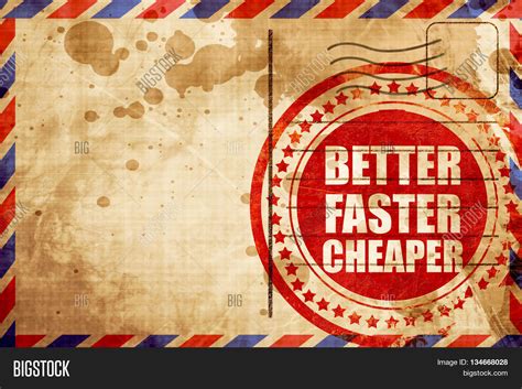 Better Faster Cheaper Image And Photo Free Trial Bigstock