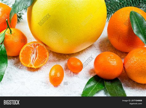 Fresh Mandarins Image And Photo Free Trial Bigstock