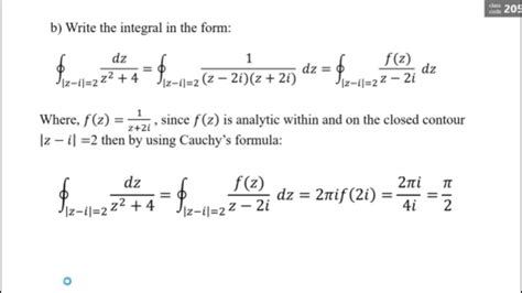 Complex Integralscauchys Theorem And Cauchys Formula Youtube