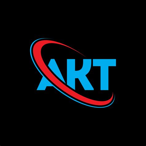 AKT logo. AKT letter. AKT letter logo design. Initials AKT logo linked