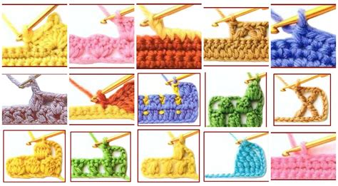 100 Crochet Stitch Symbols Tutorials And More