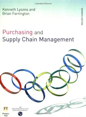 Read Pdf Purchasing And Supply Chain Management By Kenneth Lysons